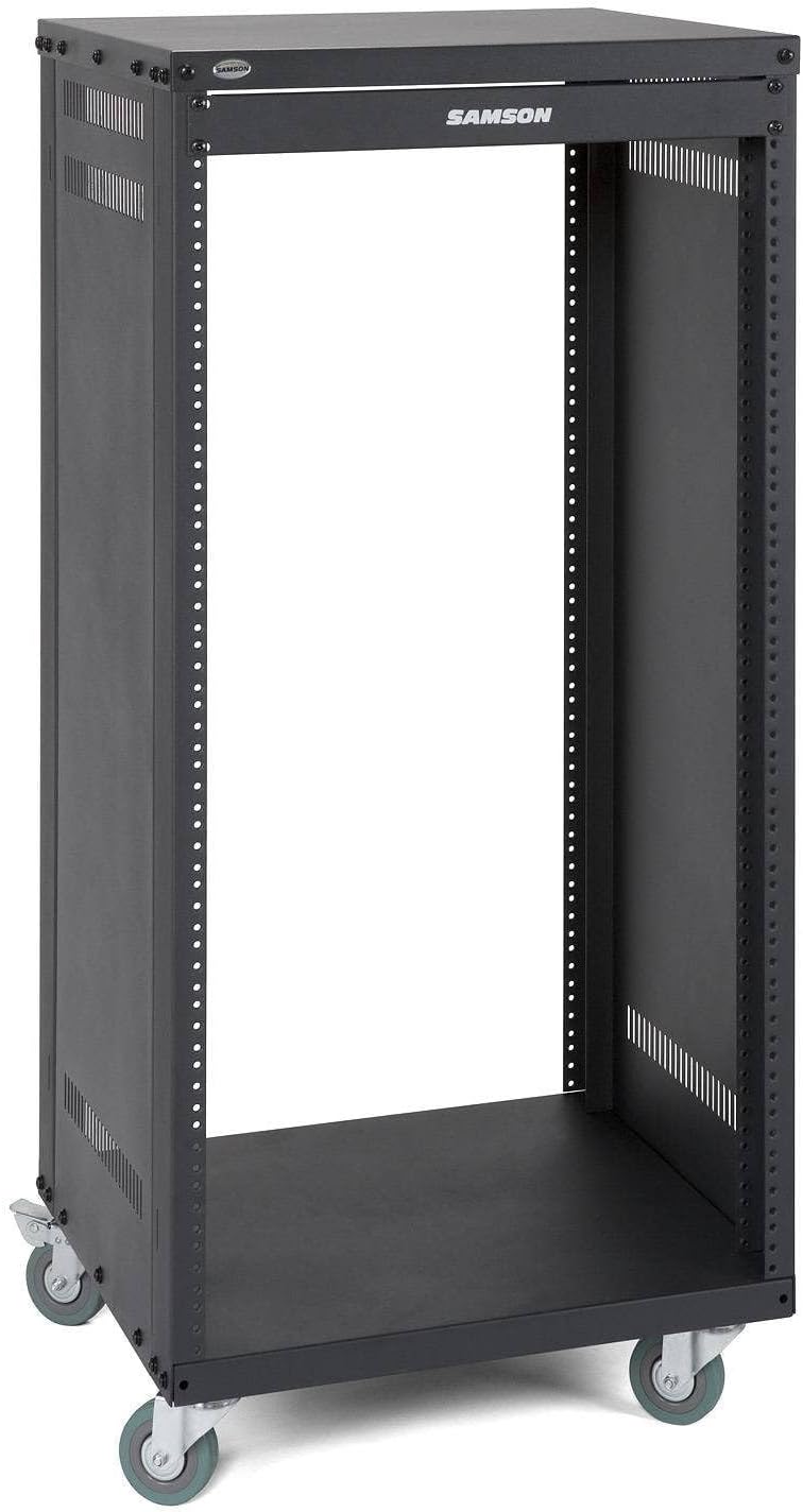 Samson SRK21 19" Equipment Rack 21 HE inkl. Rollen Single, Single