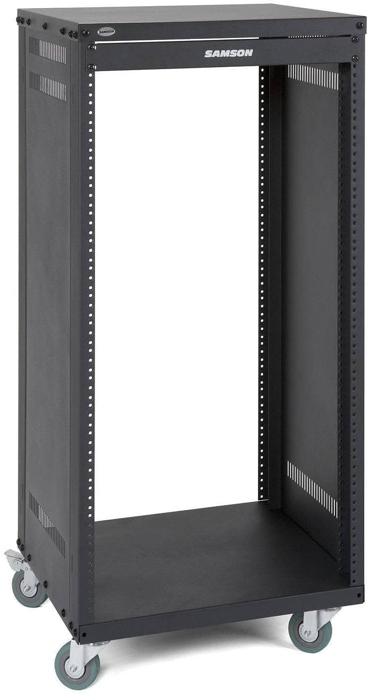 Samson SRK21 19" Equipment Rack 21 HE inkl. Rollen Single, Single