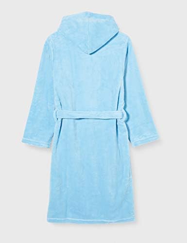 Playshoes Unisex Kinder Fleece-Bademantel Morgenmantel 122-128 bleu, 122-128 bleu