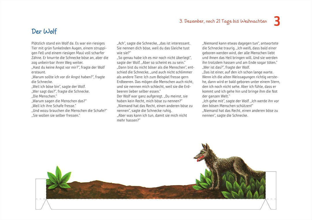 Der weite Weg nach Bethlehem. Ein Adventskalender zum Basteln und Vorlesen: Ein Guckkasten-Adventska