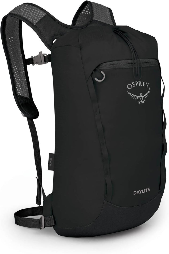 Osprey Europe Unisex Daylite Cinch Schwarz, Schwarz