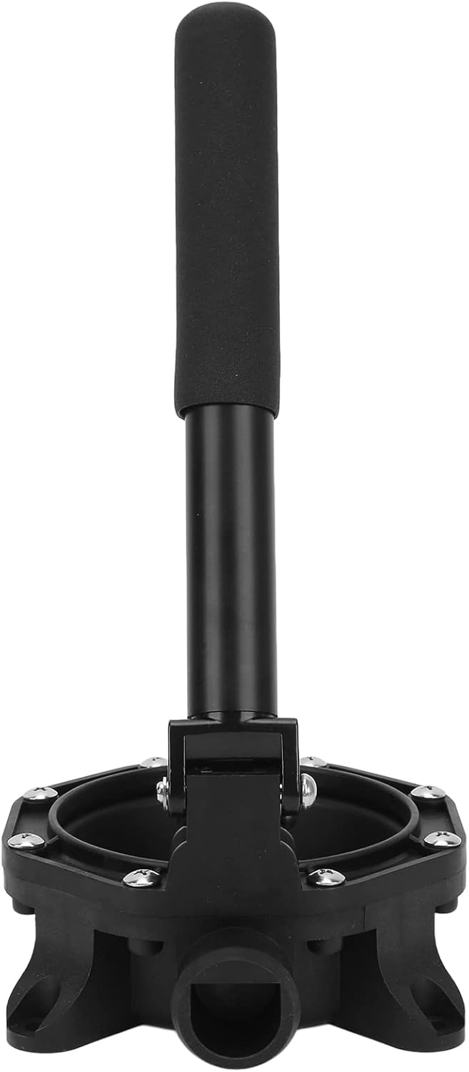 VOBOR Marine-Bilgenpumpe, manuell, selbstansaugend, 45 l/min, 720 g/h, Aluminiumlegierung für Wasser