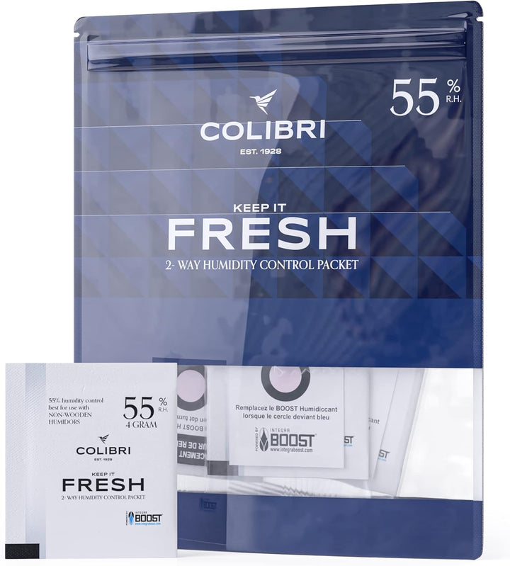 Colibri Fresh 2-Wege-Feuchteausgleich-Pads - 12er Pack à 4g zur Lagerung von Kräutern, Instrumenten