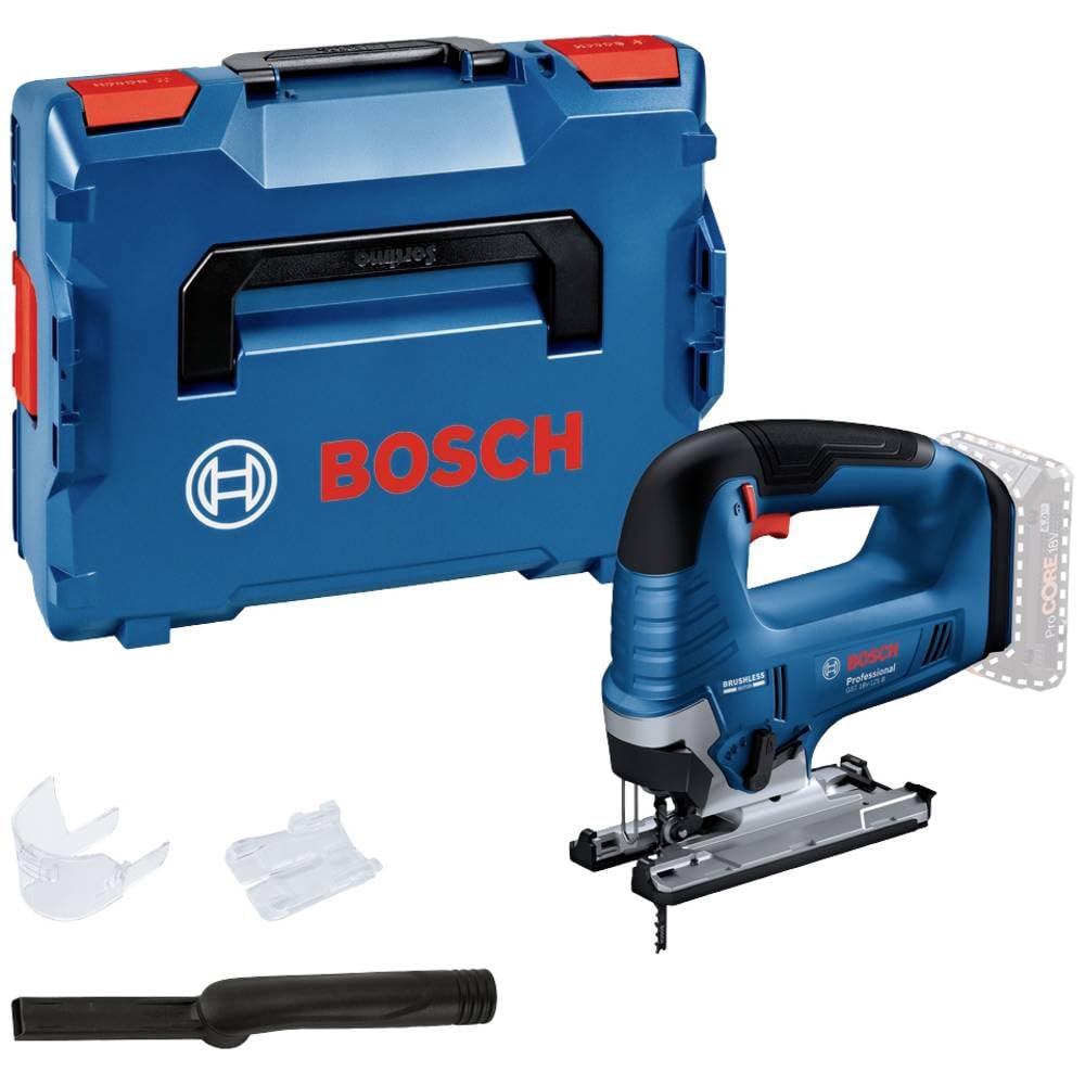 Bosch Professional 18V System Akku-Stichsäge GST 18V-125 B (mit Bügelhandgriff, Neigungsschnitte bis