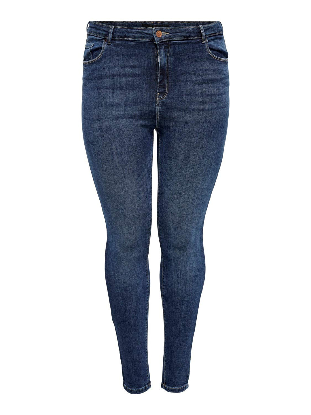 ONLY Carmakoma Damen Jeans 42 Dark Blue Denim, 42 Dark Blue Denim