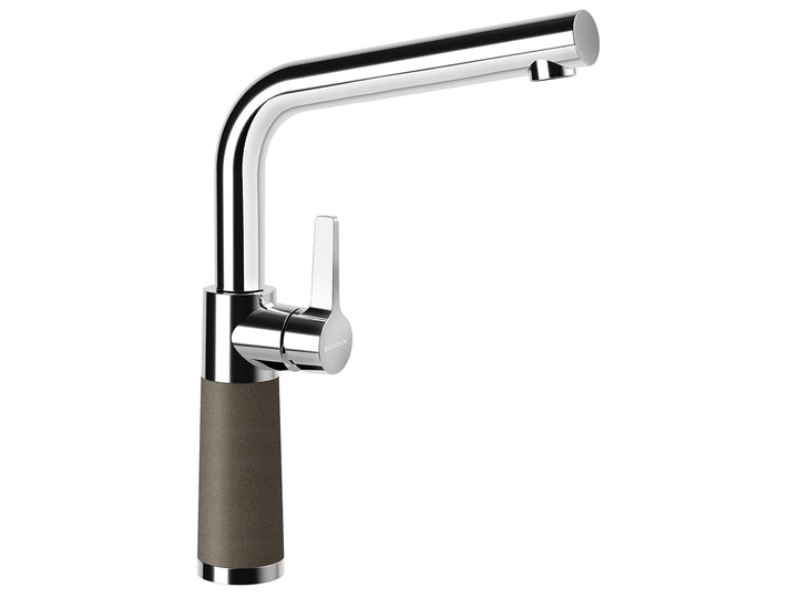 SCHOCK Küchenarmatur SC-540 Bronze – Hochdruck Armatur CRISTALITE mit Festauslauf und Standard Norm-