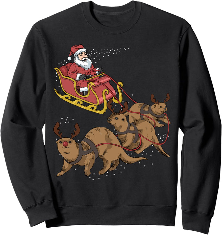 Otter Weihnachts Sweatshirt