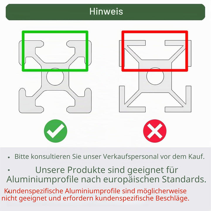 EYPINS 100x Nutensteine M5 mit Steg, Federkugel Nut 6, 20x20 Hammermutter Stahl Verzinkt Nutmuttern