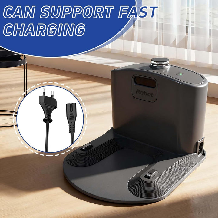 Dockingstation Charger Dock Ladeständer Zubehör Kompatibel mit iRobot Roomba E5 E6 I1 I3 I4 I6 I7 I8