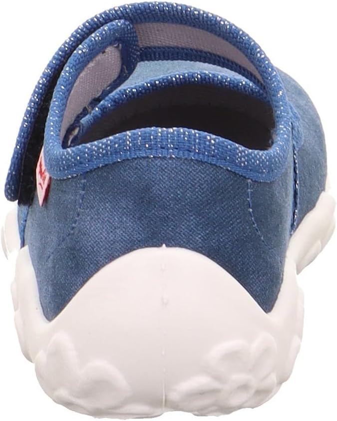 Superfit Jungen Mädchen Bonny Hausschuh 23 EU Blau 8070, 23 EU Blau 8070