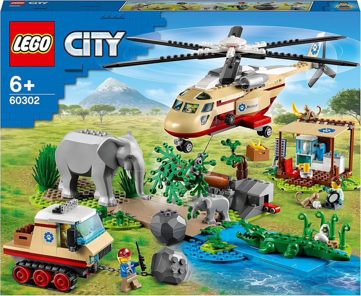 LEGO 60302 City Wildlife Tierrettungseinsatz Standard Verpackung Single, Standard Verpackung Single