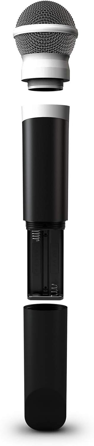 LD Systems U305 HHD - Funksystem mit Sender/Empfänger und dynamischem Handmikrofon, 584-608 MHz, sch