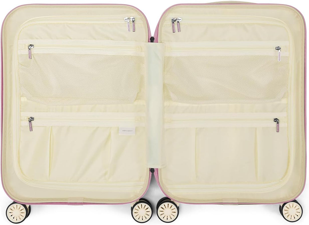 SUITSUIT Kofferset 2 teilig - Handgepäck Koffer - Reisekoffer Gross - Koffer Leicht - Hartschalenkof