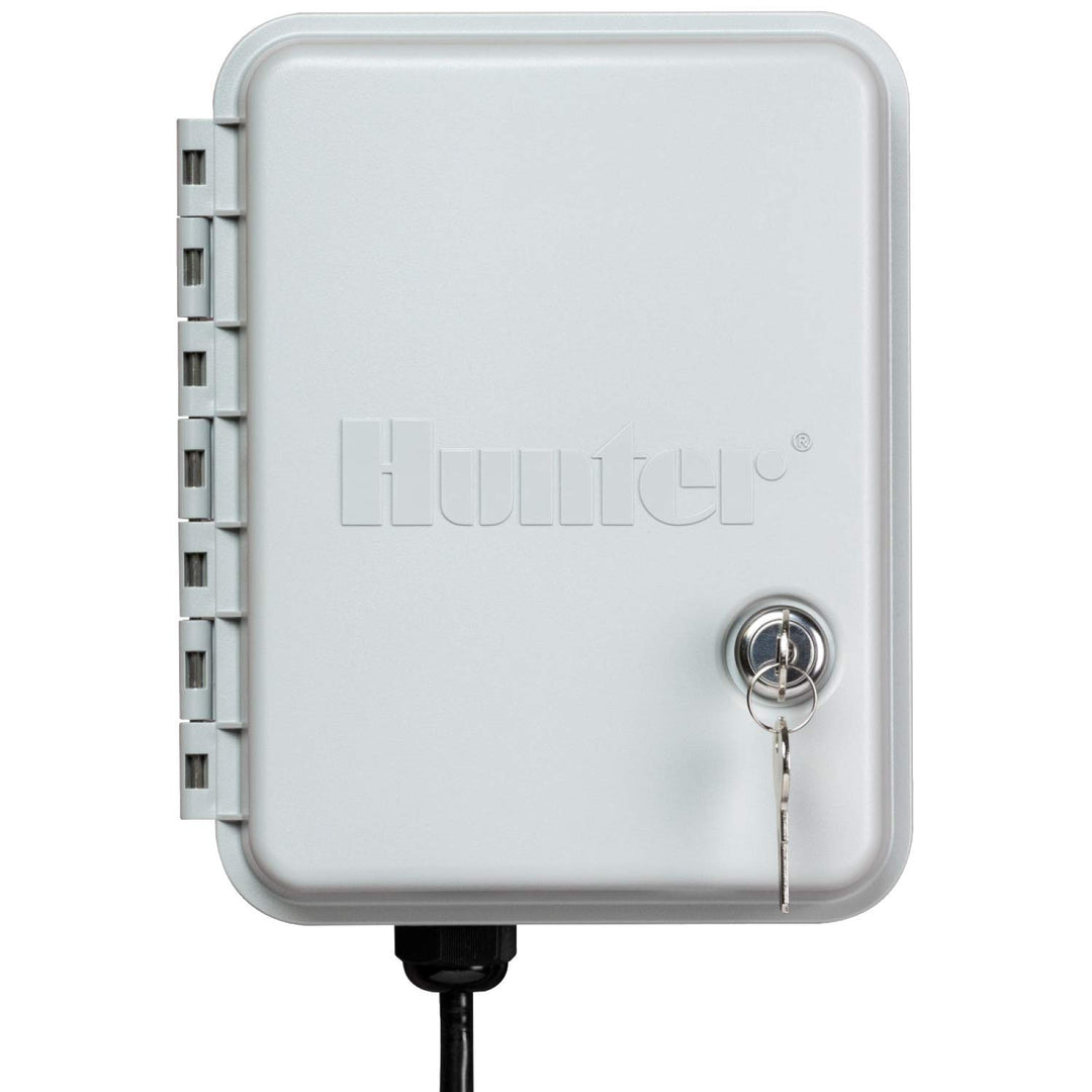 Hunter Sprinkler XC600 X-Core 6-Station Bewässerungsregler für den Aussenbereich, klein, grau