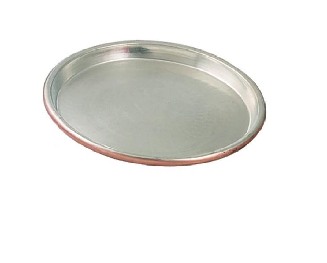Vigor-Blinky 94080-60 Backform aus verzinntem Kupfer, rund, mit 3 cm hohem Rand, Durchmesser: 60 cm