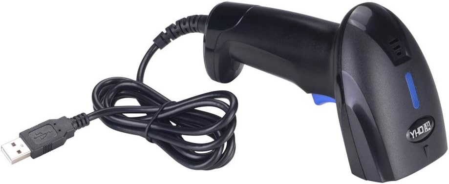 RGBS Barcode-Scanner mit USB-Anschluss, kabelgebunden, 1D, 2D, Barcode-Scanner, QR-Codeleser für PC,