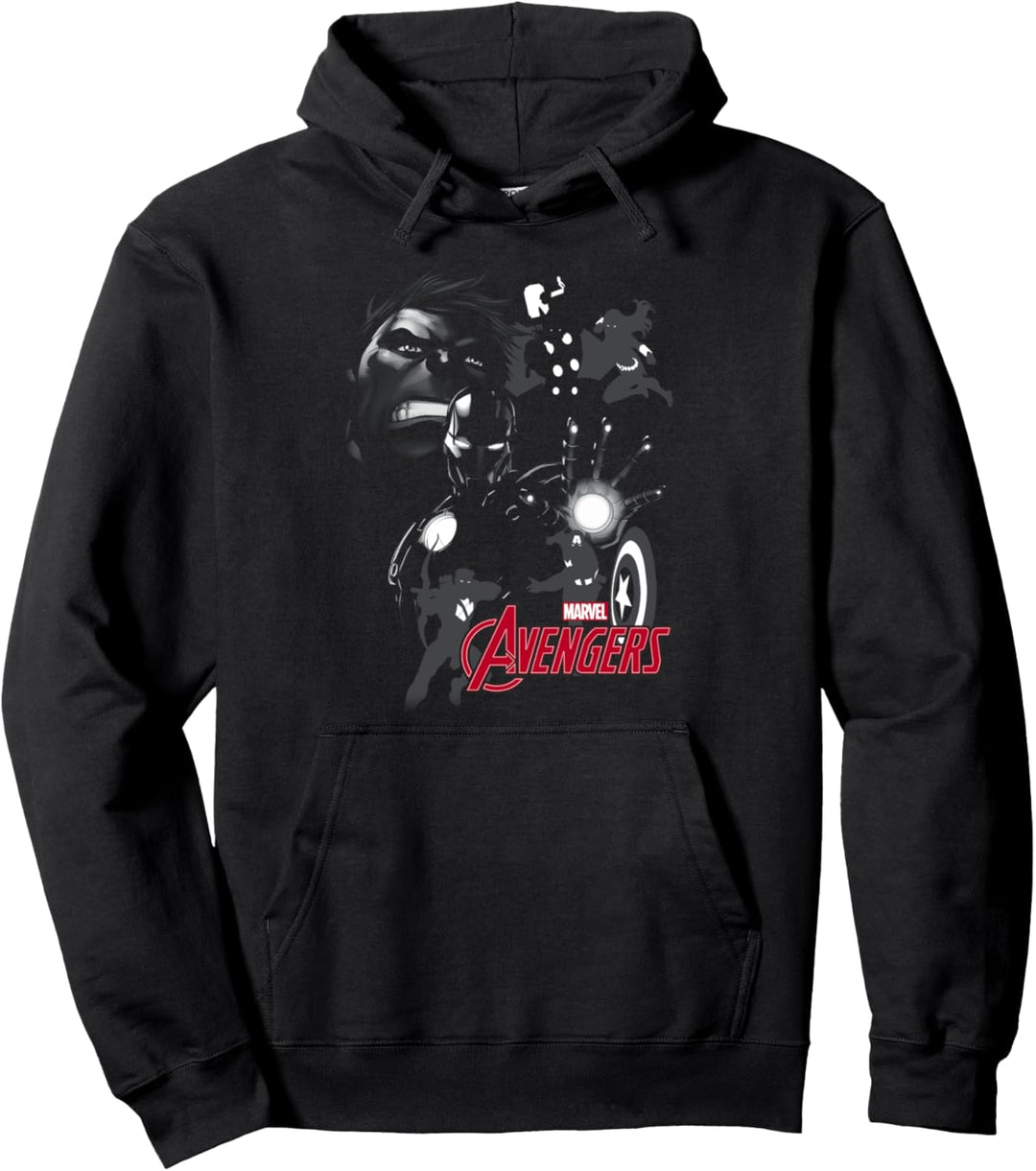 Marvel Avengers Assemble Shadow Heros Pullover Hoodie
