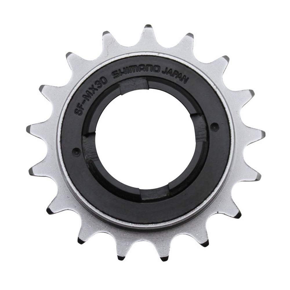 SHIMANO Herren Dx BMX Single Speed Freilaufritzel 17 Zähne Silber - silber, 17 Zähne Silber - silber