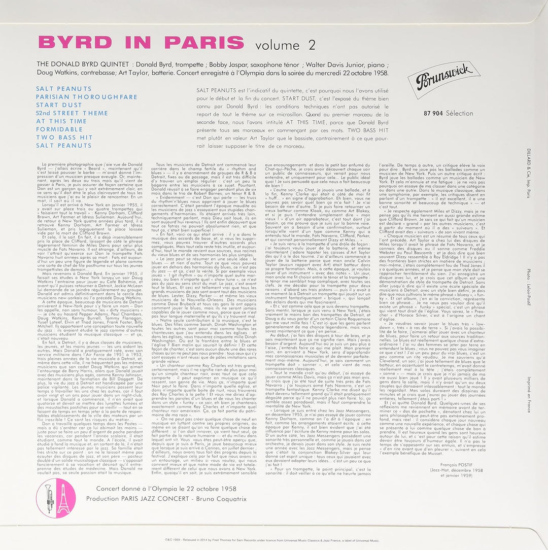 Parisian Thoroughfare, Vinyl