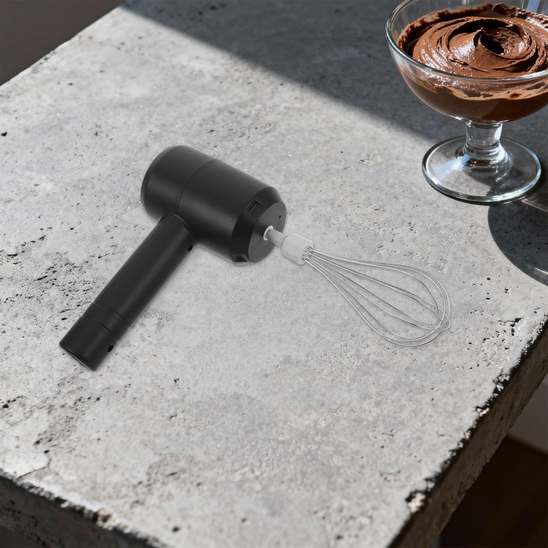 Happyyami Elektrischer Haarfärbemixer für den Salon: 20-W-Akku-Handmixer zum Haarefärben – Automatis