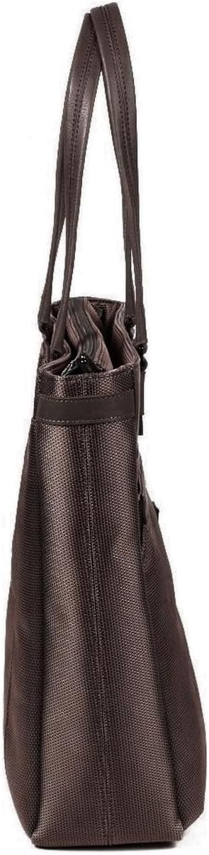 RONCATO Unisex Harvard Shopper Vertikale Tablet-Halterung Einheitsgrösse Dunkelbraun, Einheitsgrösse