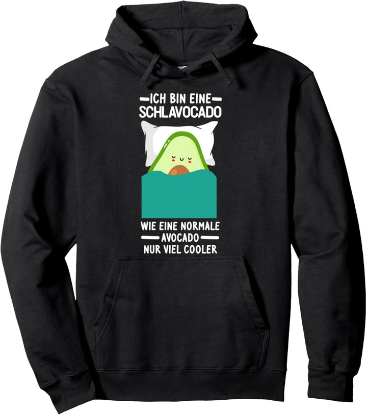 Avocado Schlafshirt Schlafanzug Pullover Hoodie