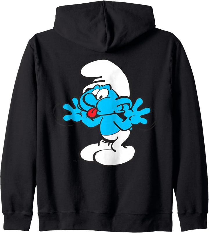 The Smurfs Jokey Schlumpf Zunge Kapuzenjacke
