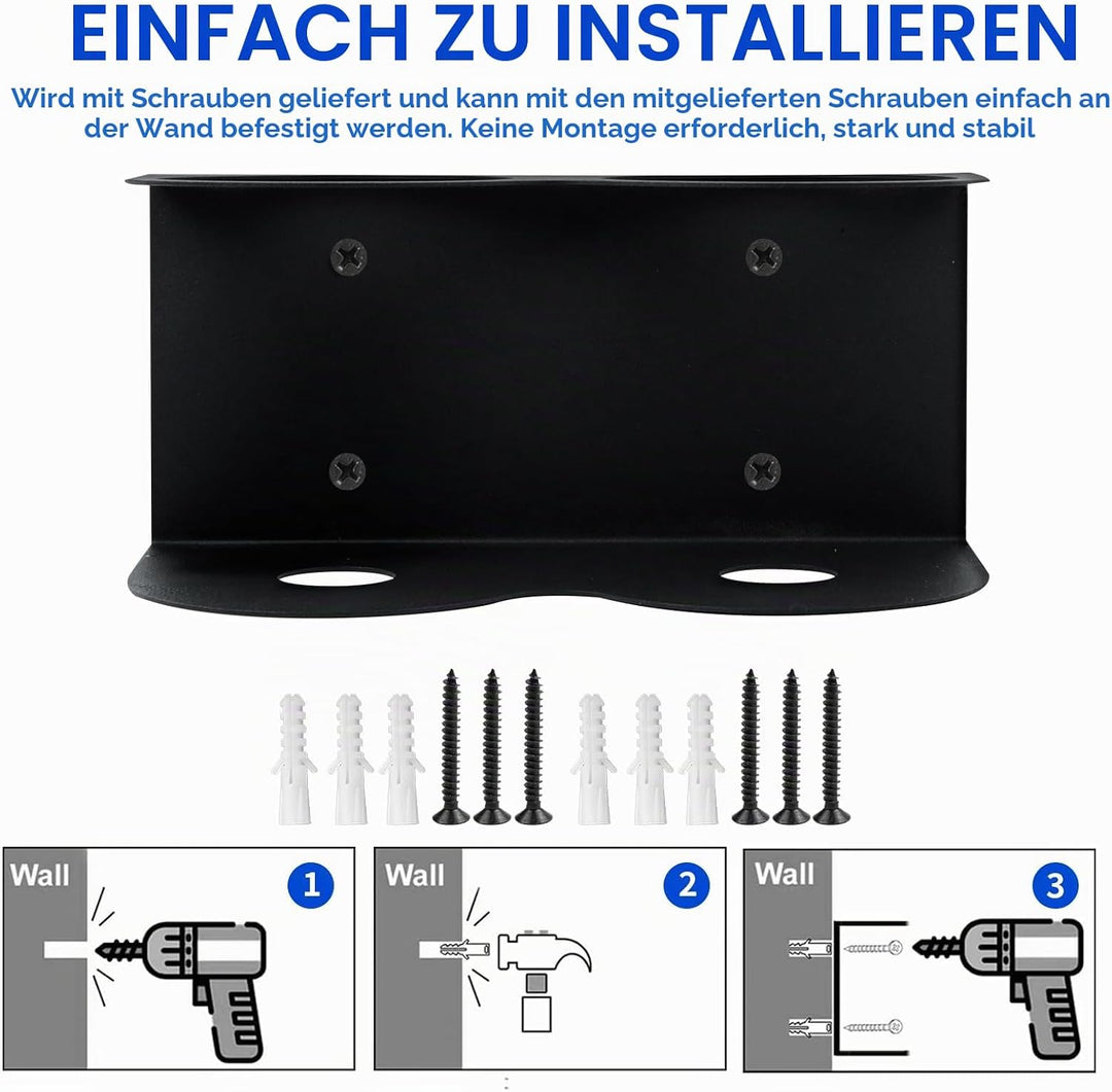 Spraydosenhalter Sprühdosenhalter Metall Dosenhalter für Sprühflaschen, Werkstatt Zubehör Sprühflasc