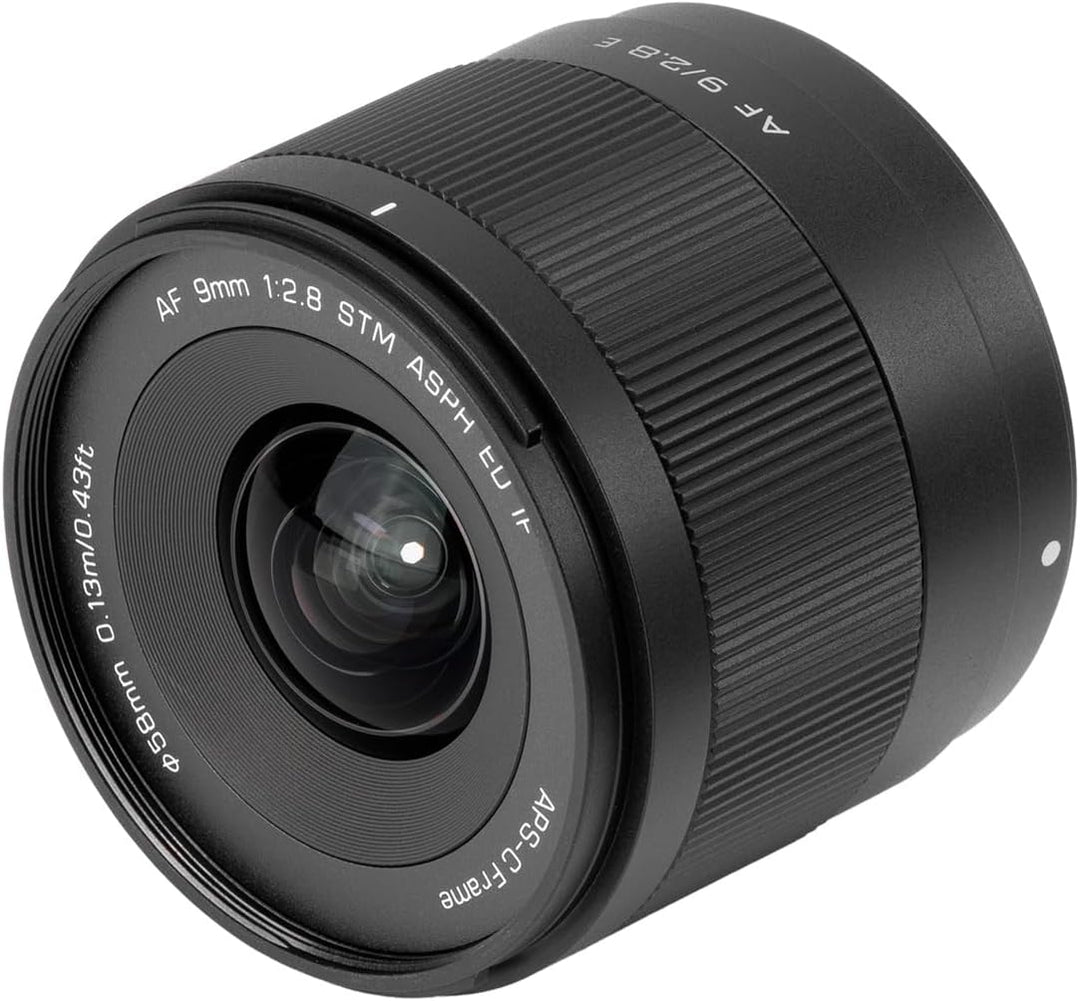 VILTROX AF 9mm F2.8 Air APS-C Autofokusobjektiv, Leichtes und Tragbares Weitwinkelobjektiv mit gross