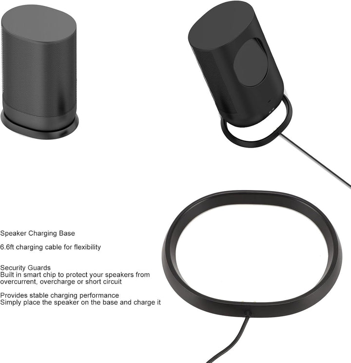 45 W Netzteil und Ladestation für Move Gen 2. und 1. Smart Lautsprecher, Lautsprecher Reiseladegerät