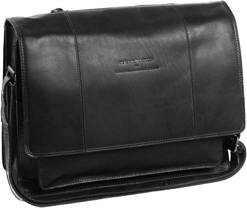 The Chesterfield Brand Wax Pull Up Gent Fahrradtasche Leder 40 cm Laptopfach