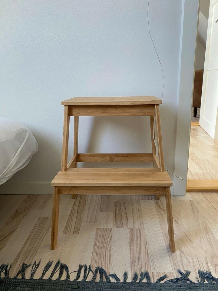 IKEA TENHULT Tritthocker, 43 x 40 x 50 cm, Bambus