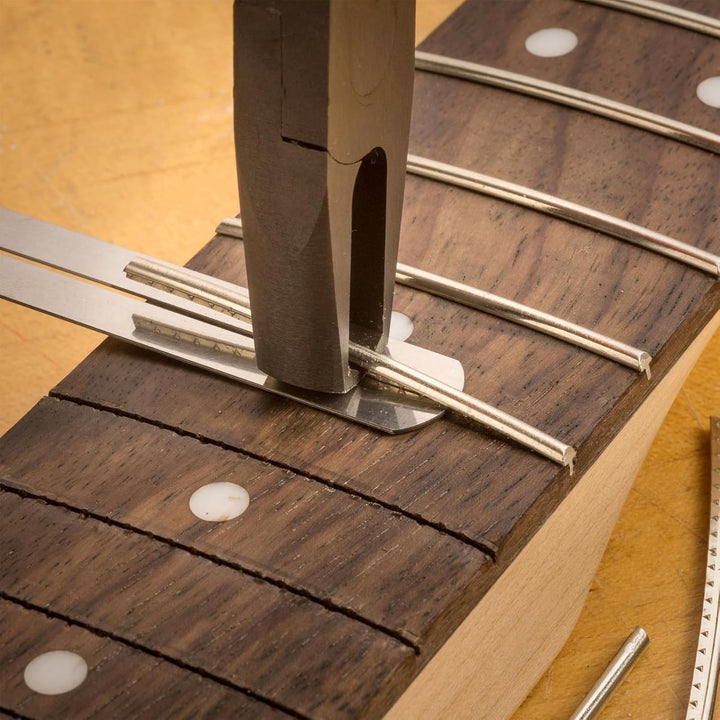 Btuty 12,7 cm Gitarren-Bundabzieher-Zange aus legiertem Stahl, Gummigriff, Zange für Akustik- und E-