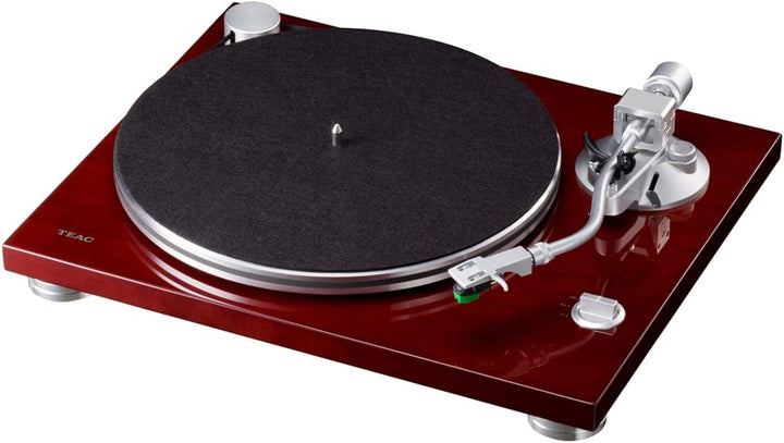 Teac TN-3B Plattenspieler mit Riemenantrieb (MM-Phono-EQ-Verstärker integriert, digitaler USB Ausgan