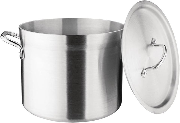 Vogue Kochtopf, tief, 11,4 l, 231 x 254 mm, Aluminium-Kochtopf/Saucenpfanne 231(d)mm x 254(dia)mm.,
