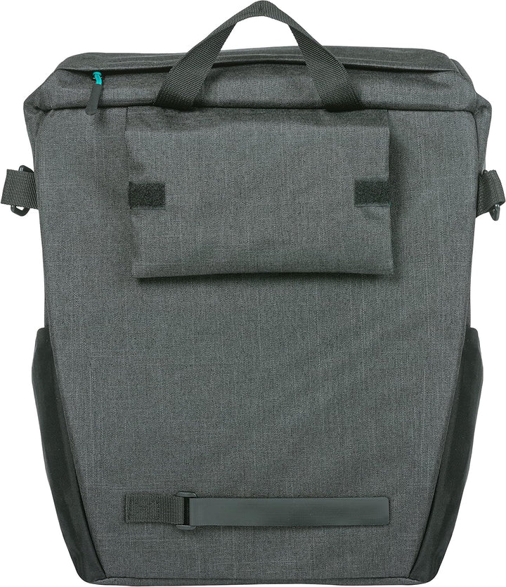 Basil Single Bicycle Bag Discovery 365D Melee Black - 20 Liter, 2179234790, 30X17X36Cm