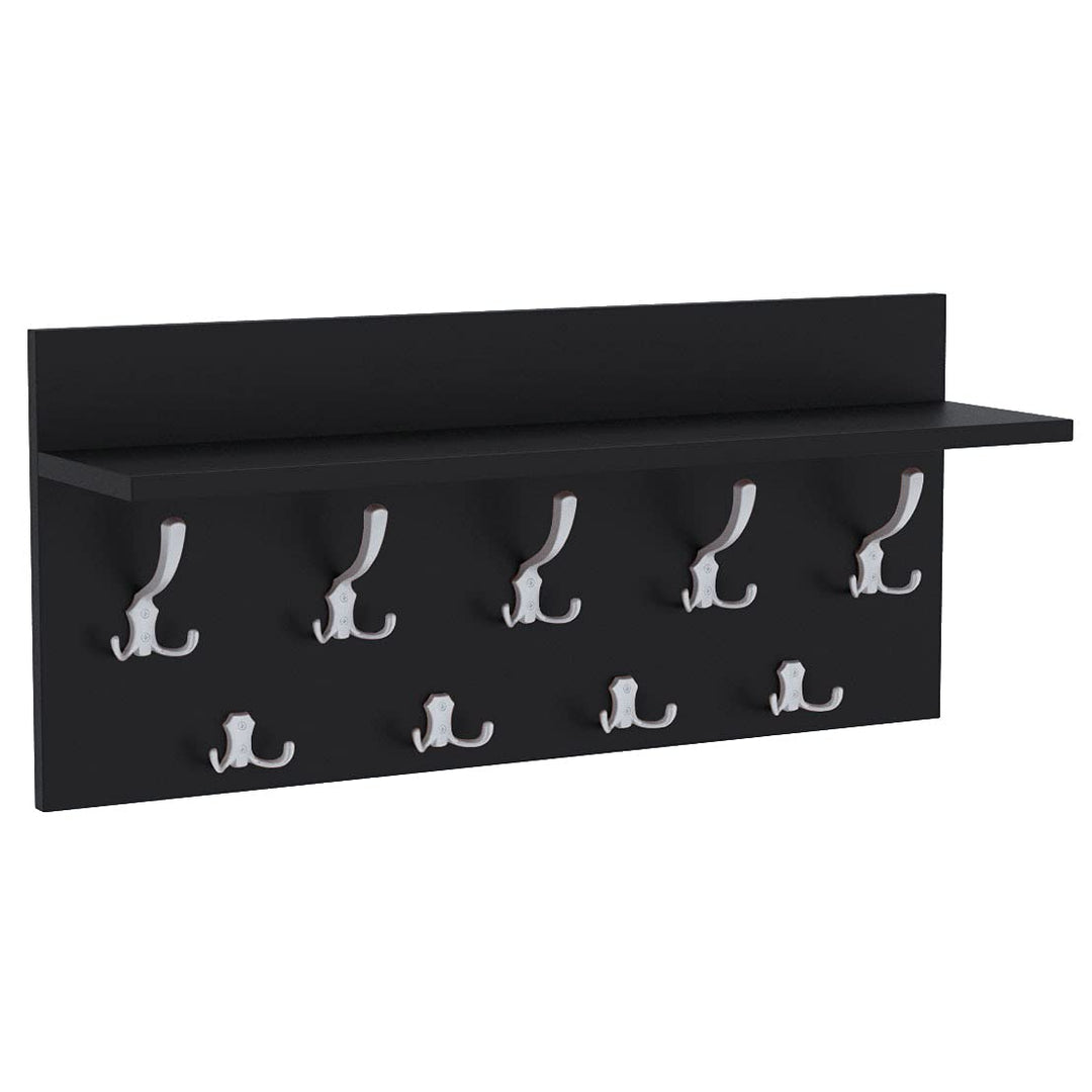 AKKE 40x80 | VERTI Garderobenpaneel Wandgarderobe Garderobe Wandpaneel Kleiderstange ALUMINIUM | SCH