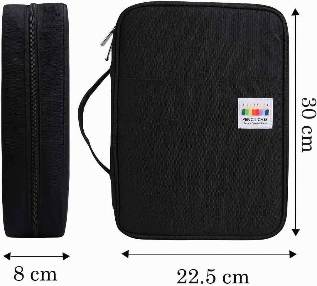 JAKAGO Grosse Federmäppchen XXL mit 220 Schlitze Stifte Aufbewahrung, Wasserdichtes Stiftetasche für