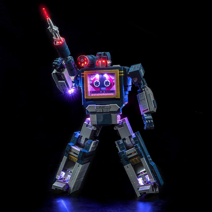 Fernbedienung Licht-Kit Kompatibel mit Lego 10358 Soundwave (Kein Modell), Led Beleuchtungs Set Comp