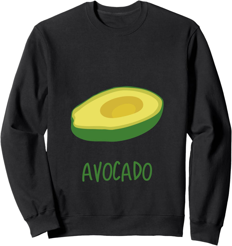 Avocado-Wort mit Früchten Sweatshirt