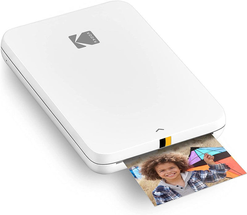 KODAK Step Slim Mobiler Sofortbilddrucker – Drucken Sie kabellos Fotos im Format 5,1 x 7,6 cm auf Zi