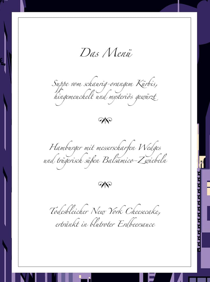 Blaubart Mörderische Dinnerparty Nr. 15 – Mord in Manhattan - Krimidinner für zuhause 4 bis 6 Person