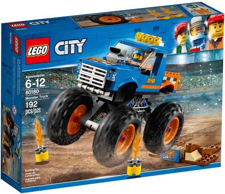 Unbekannt Lego City Great Vehicles Monster Truck 60180 Baukit (192-teilig) City Great Vehicles Monst