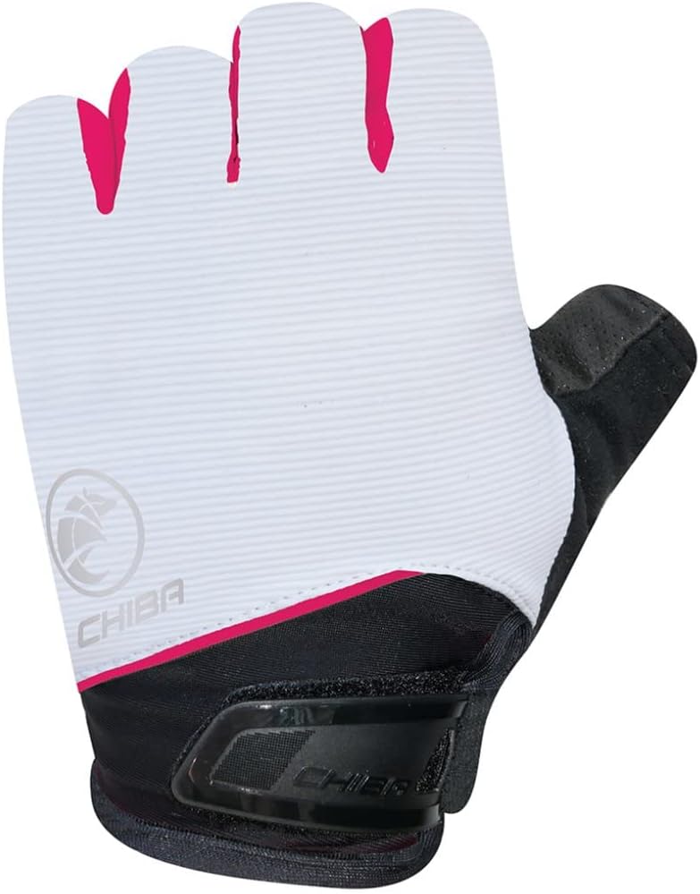 Chiba BioXCell Damen Fahrrad Handschuhe kurz weiss/schwarz 2024 XS (6), XS (6)