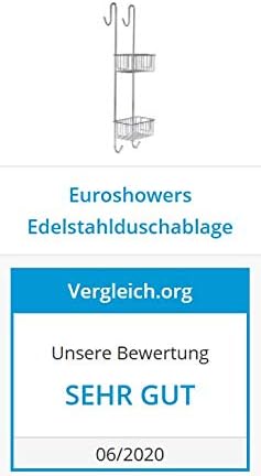 Duschablage zum Hängen Edelstahl Rostfrei - Duschablage ohne Bohren rutschfest Duschkorb zum Einhäng