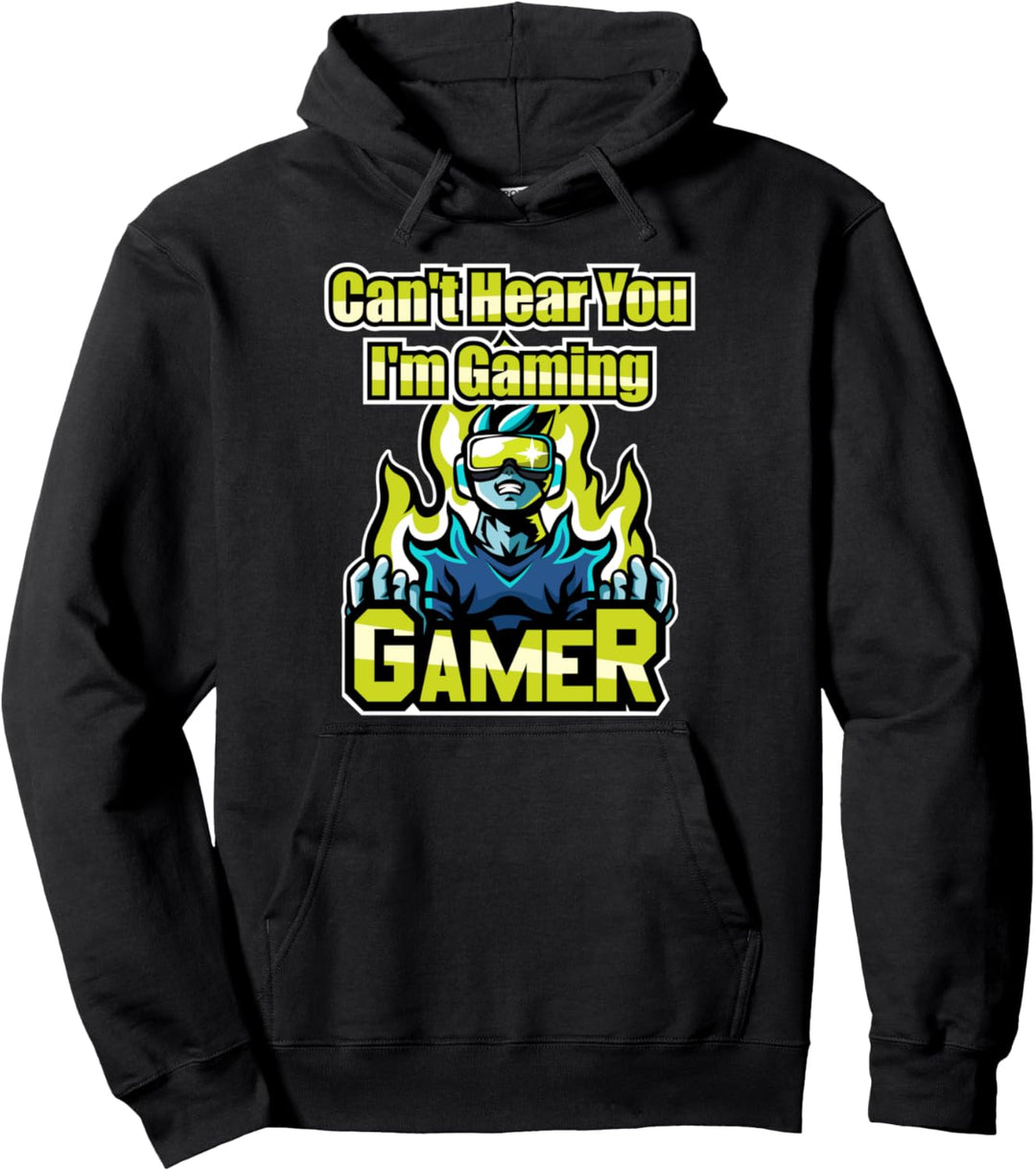 Cool Video Game Idea Gaming Controller Funny Gamer Pullover Hoodie
