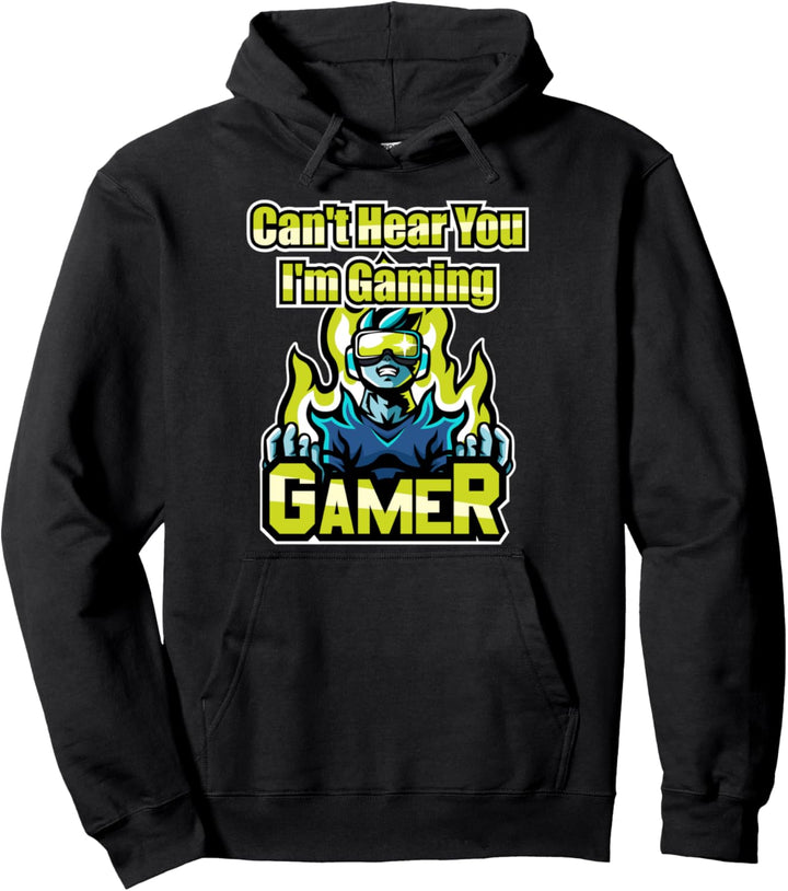 Cool Video Game Idea Gaming Controller Funny Gamer Pullover Hoodie