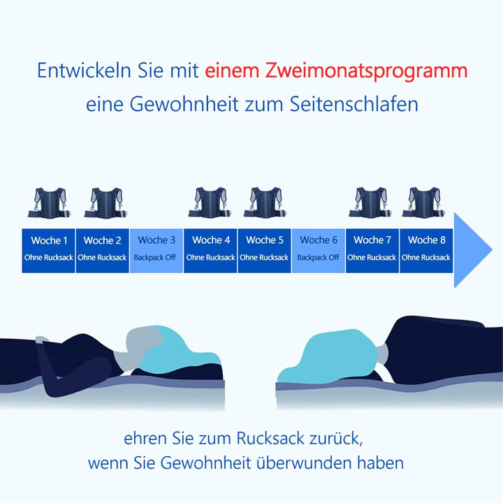 WoodyKnows 2021 Neu verbesserter Seitenschlafsack mit Allen Magic Tape Straps und verbessertem Reiss