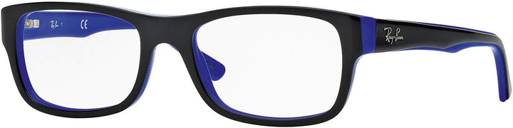 Ray Ban Herren RX5268 Brille, Top Blue on Green, Schwarz