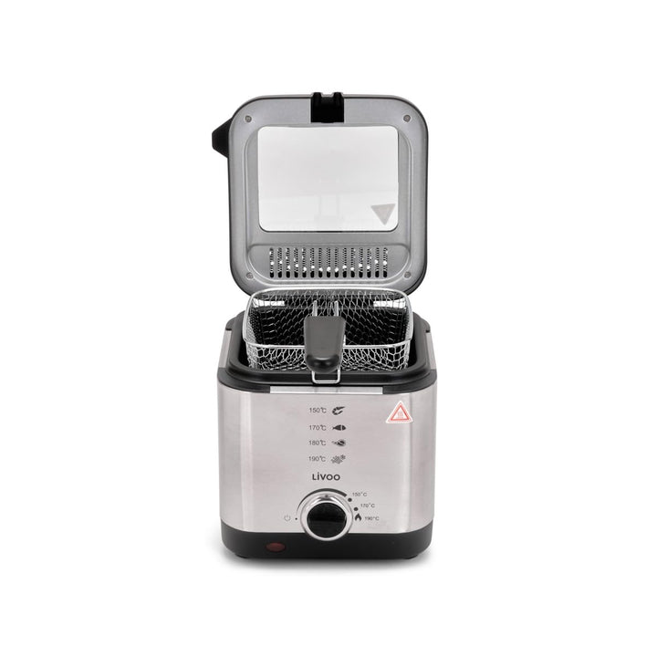 Friteuse 1,5l 900w grau - doc240 - livoo, Grau